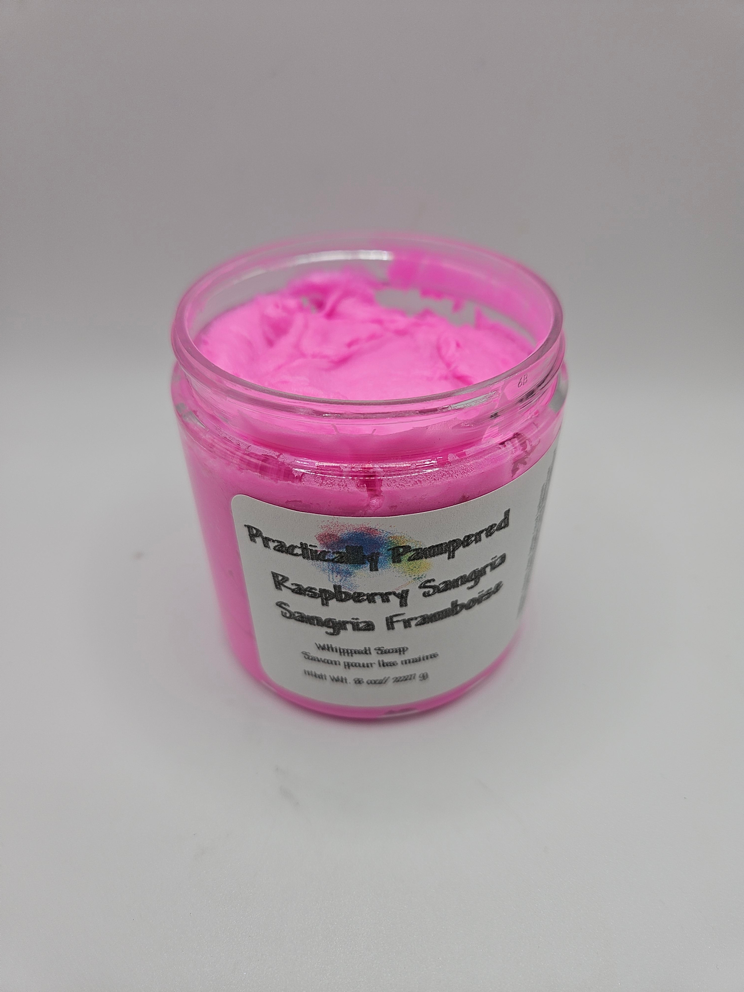 Raspberry Sangria Whipped Soap