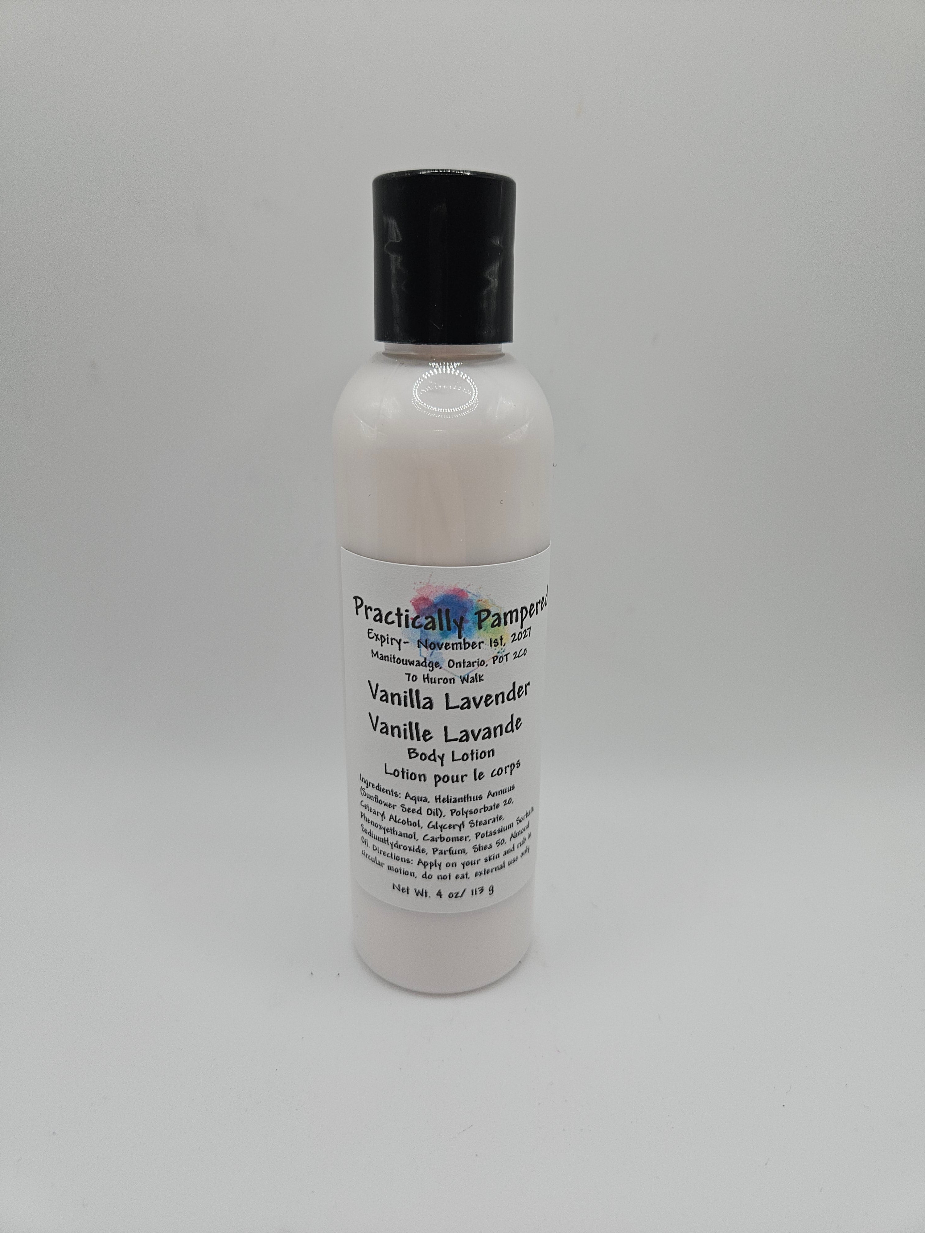 Vanilla Lavender Body Lotion
