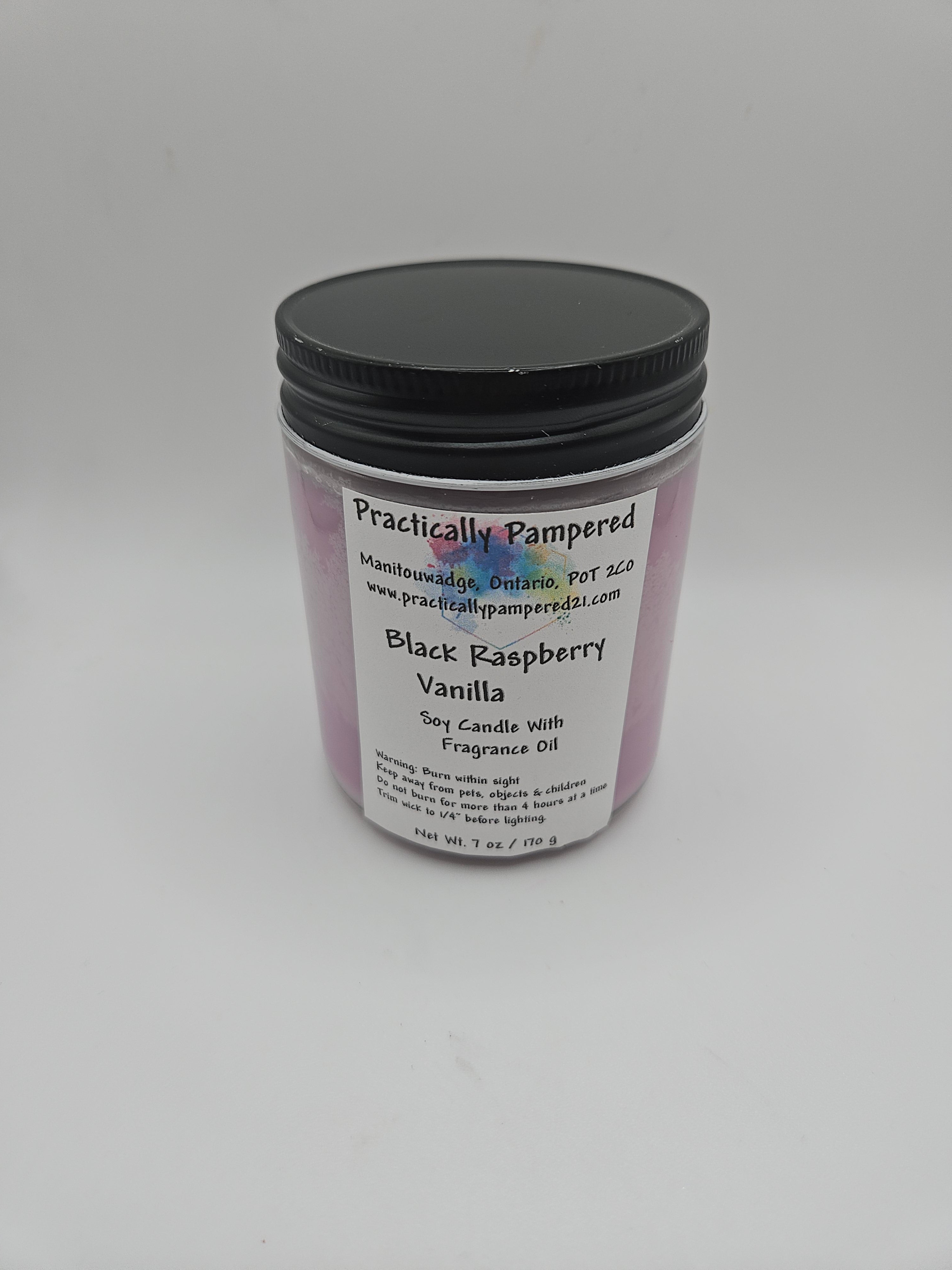 Black Raspberry Vanilla Candle