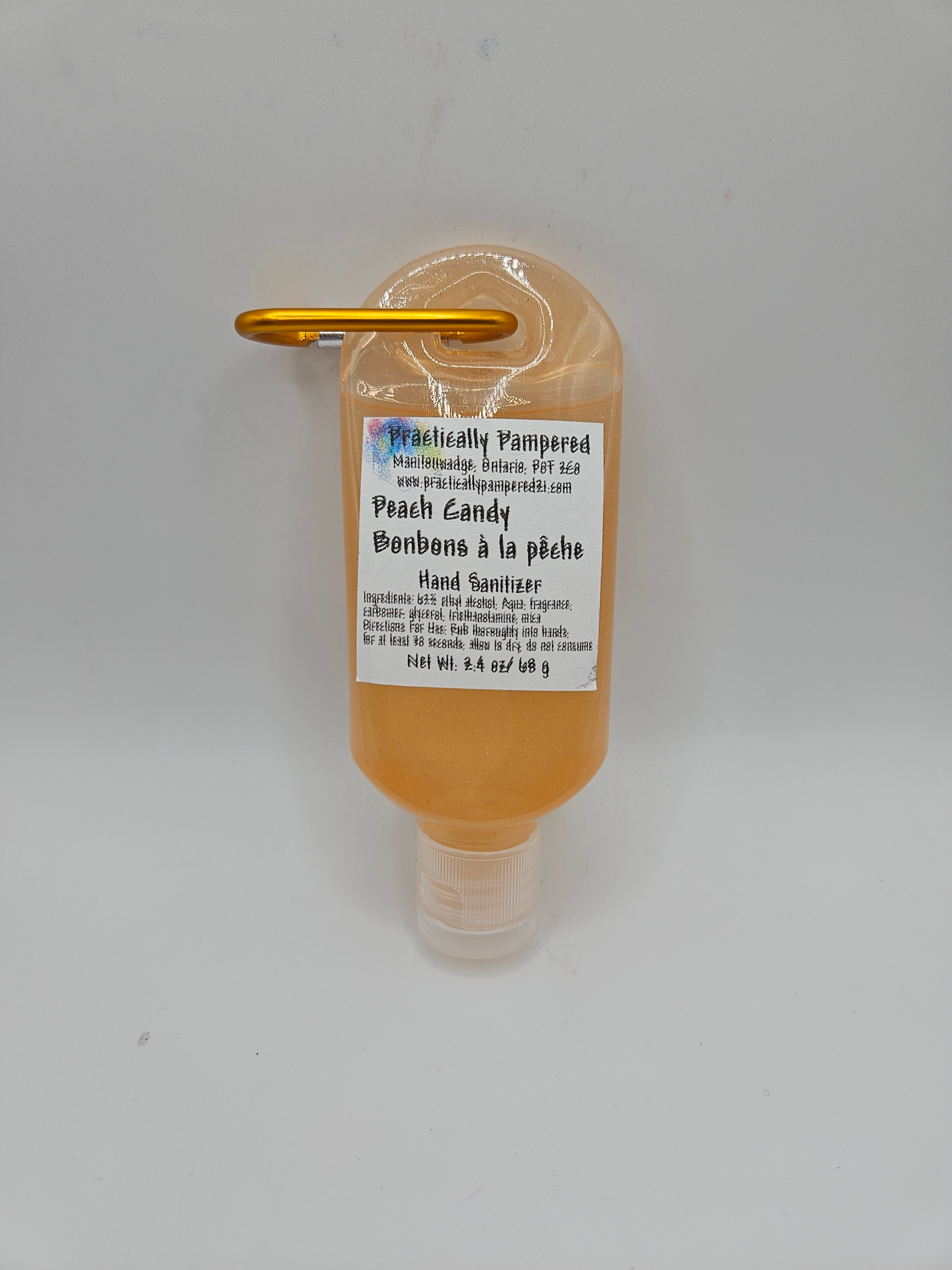 Peach Candy Hand Sanitizer
