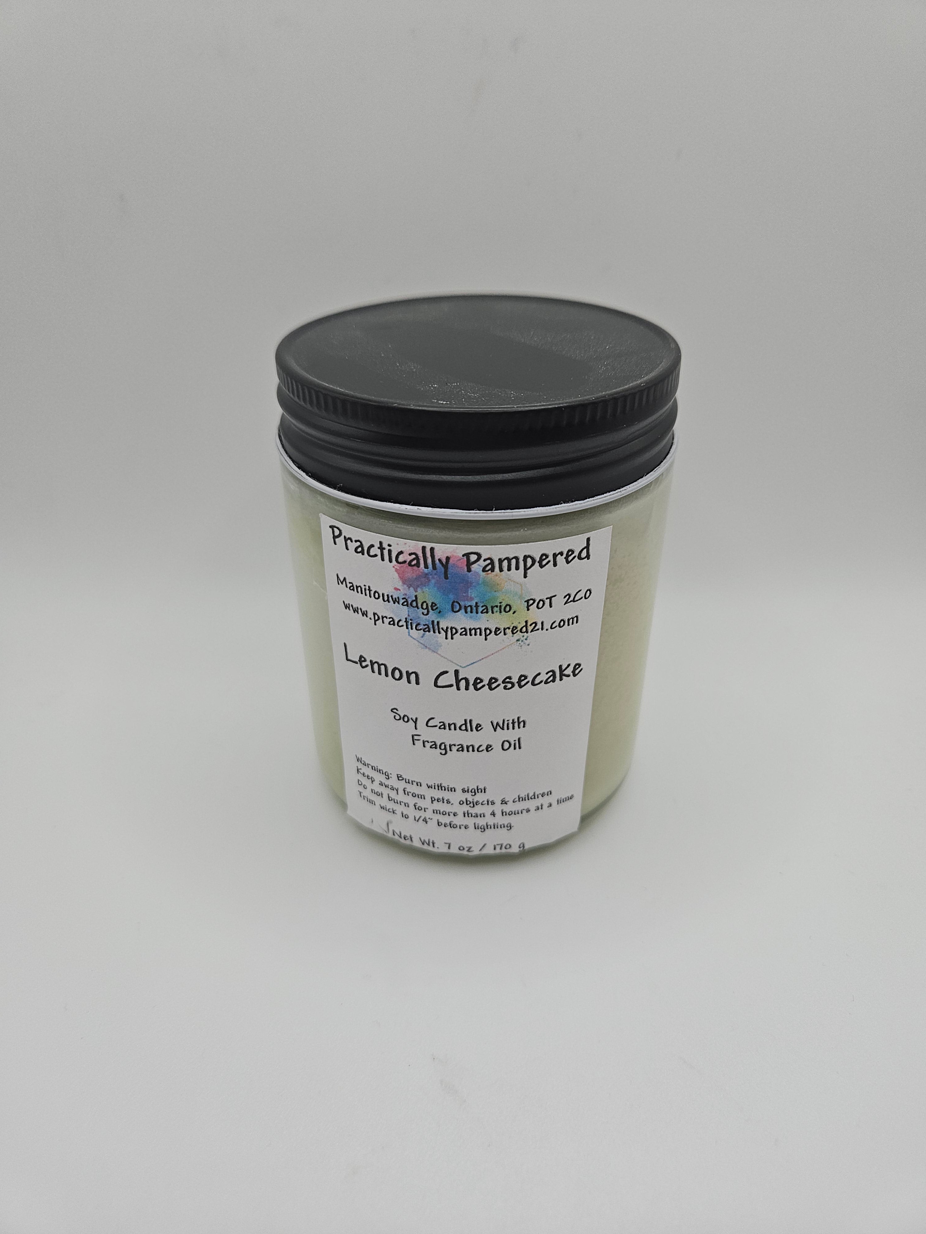 Lemon Cheesecake Candle