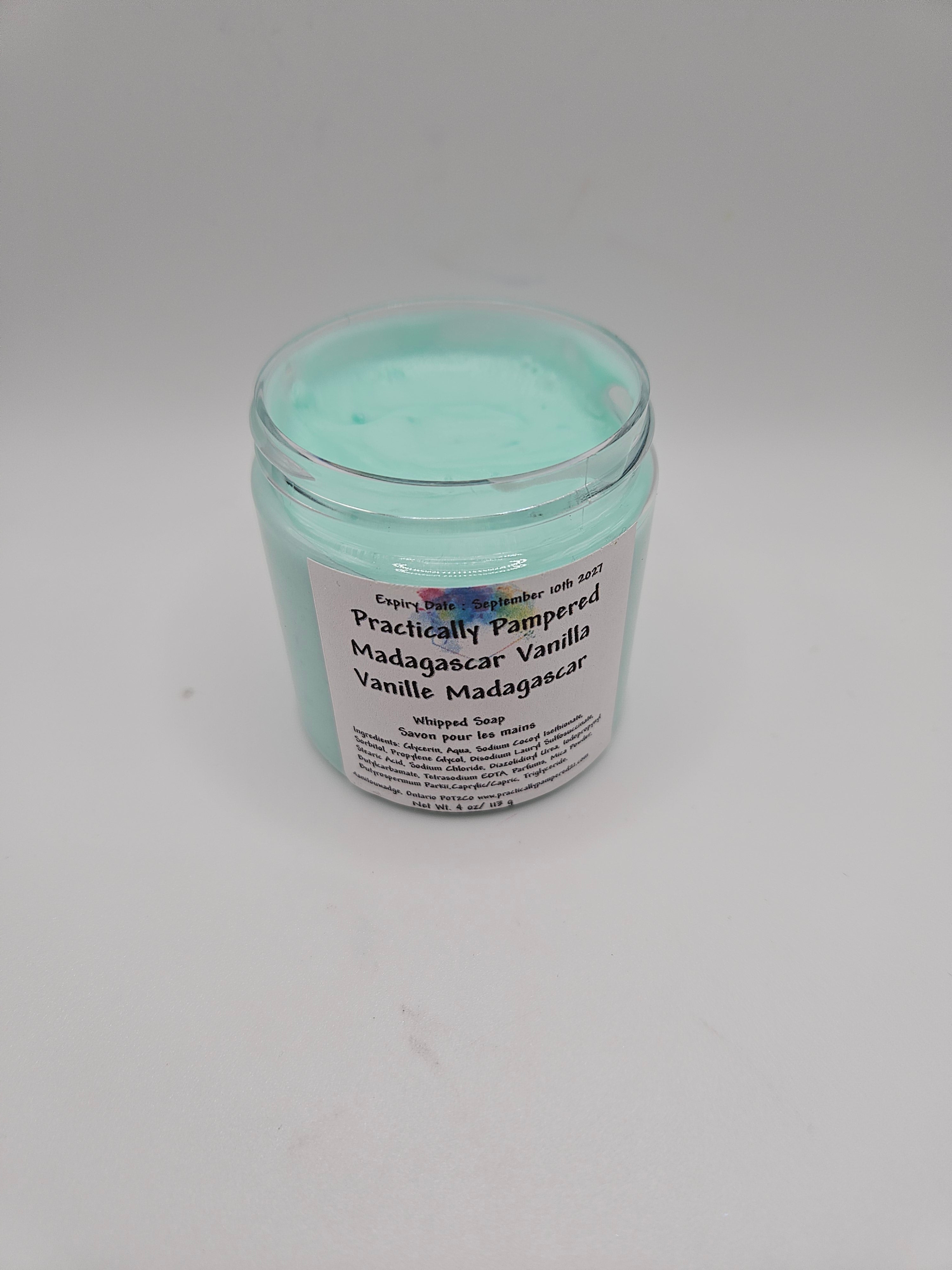 Madagascar Vanilla Whipped Soap