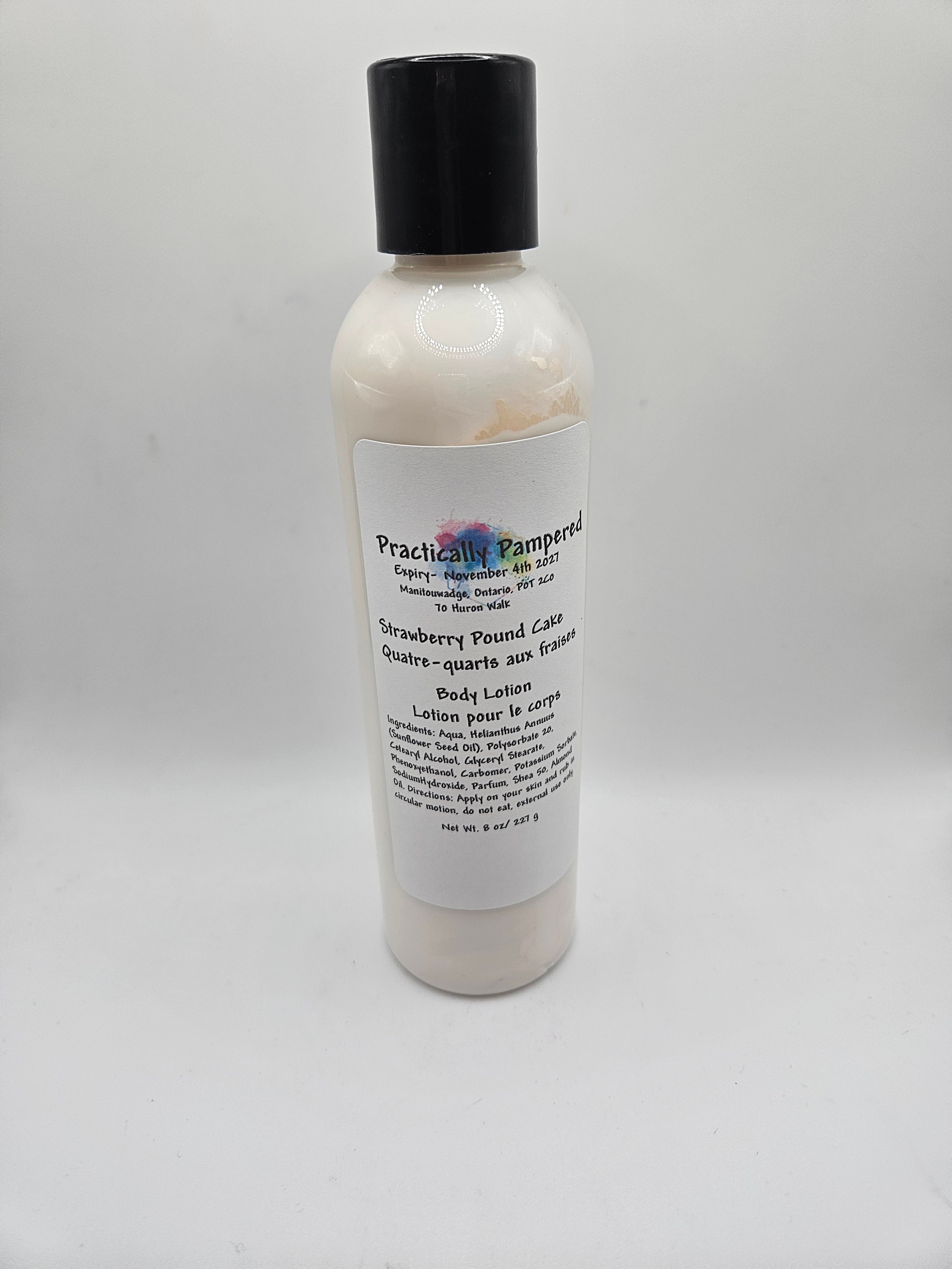 Strawberry Pound Cake Body Lotion