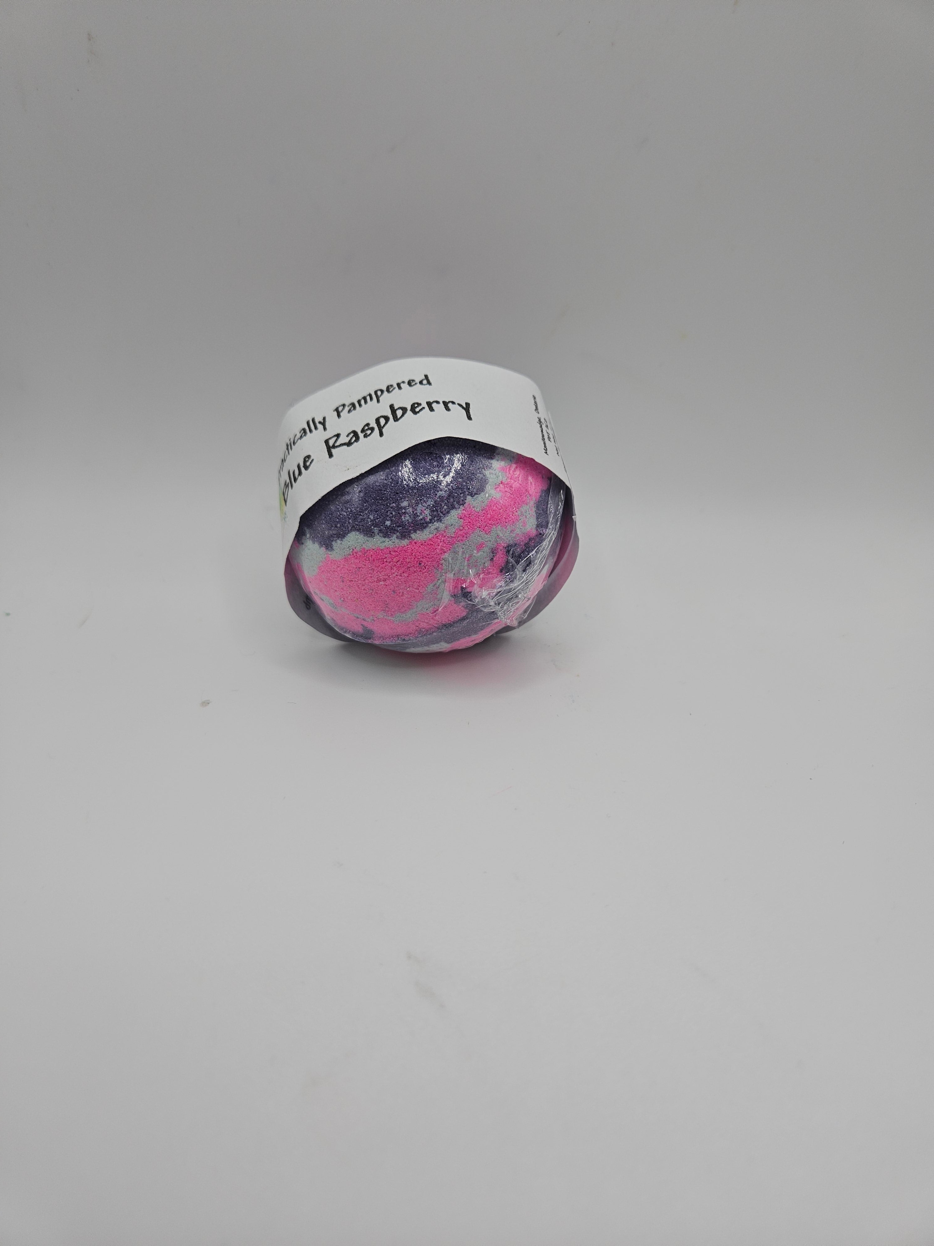 Blue Raspberry Rounded Bath Bomb