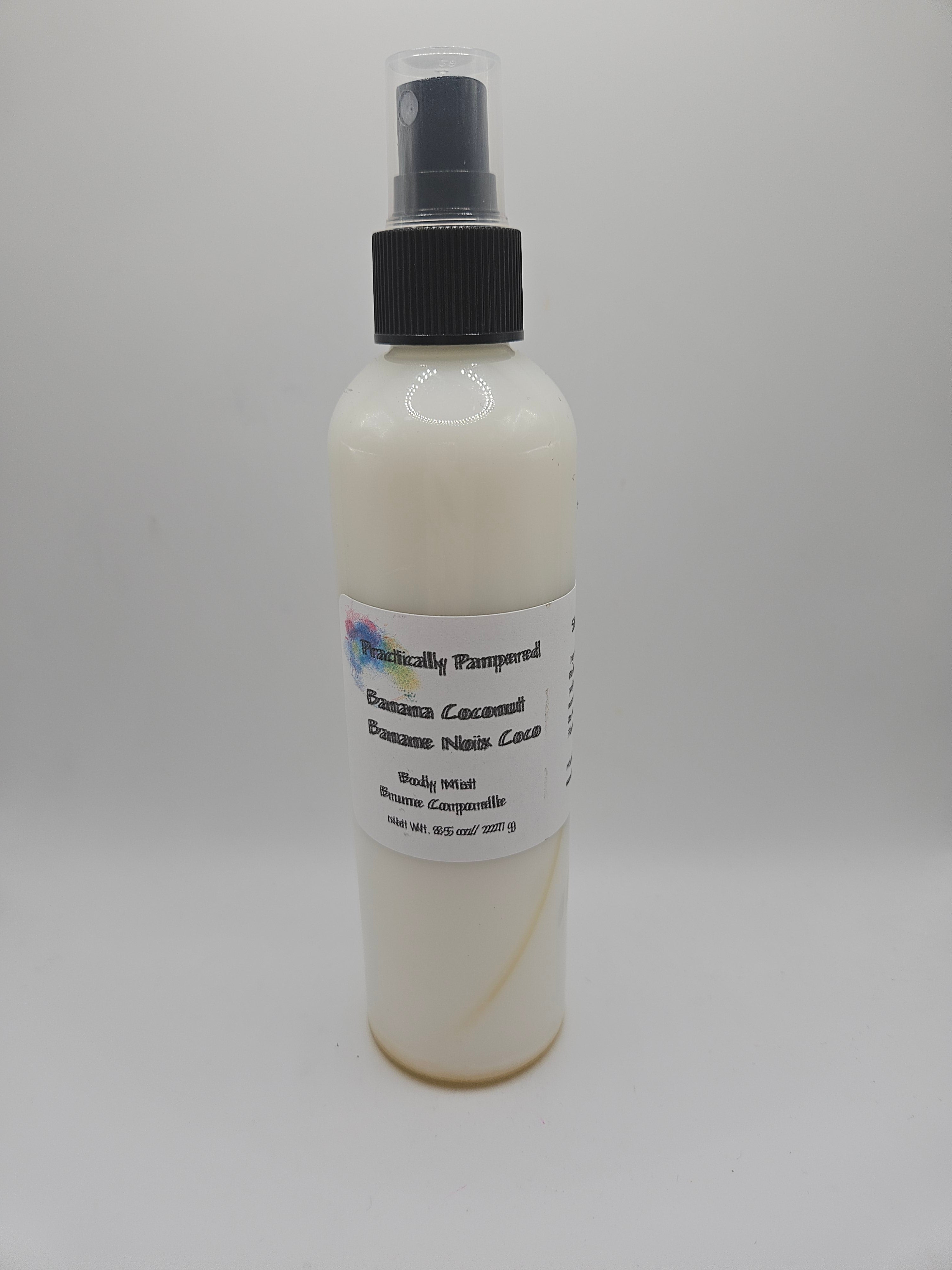 Banana Coconut Body Mist/ Room Spray
