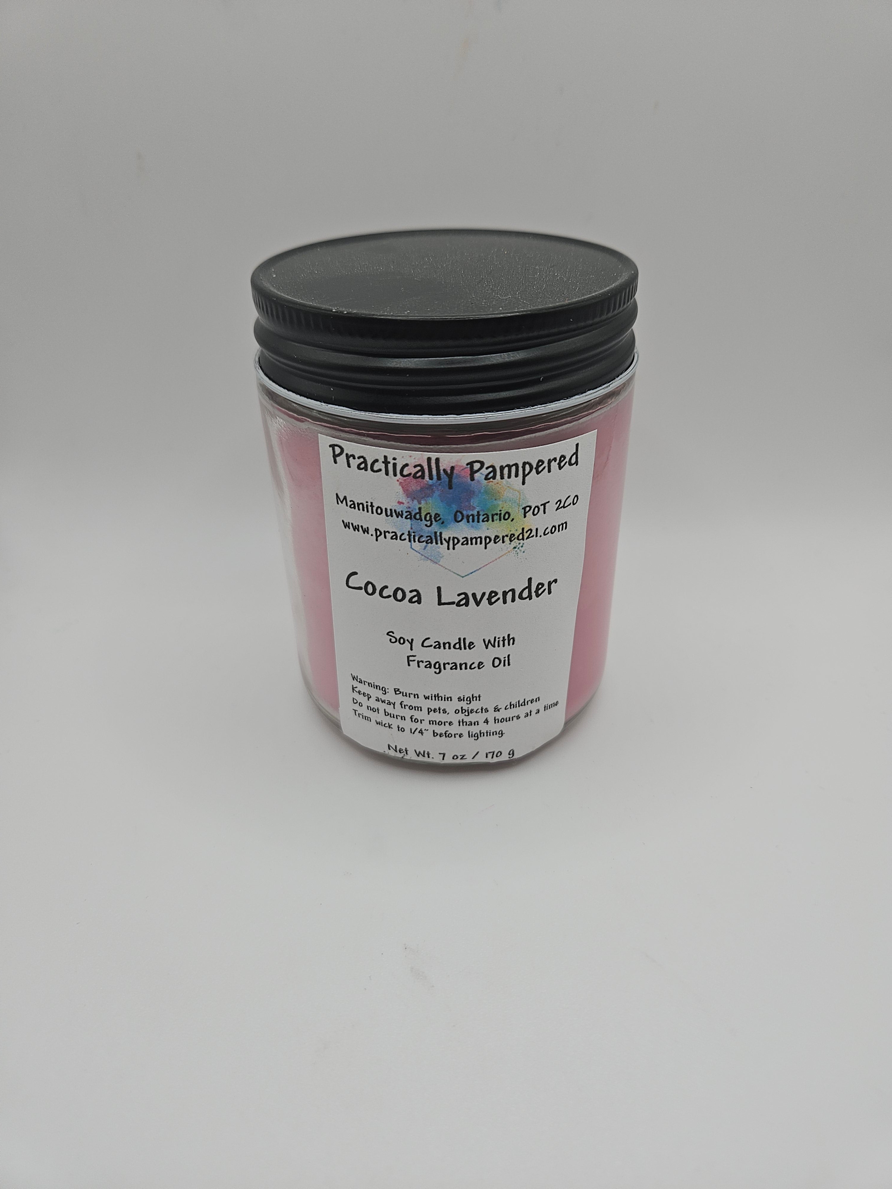 Cocoa Lavender Candle