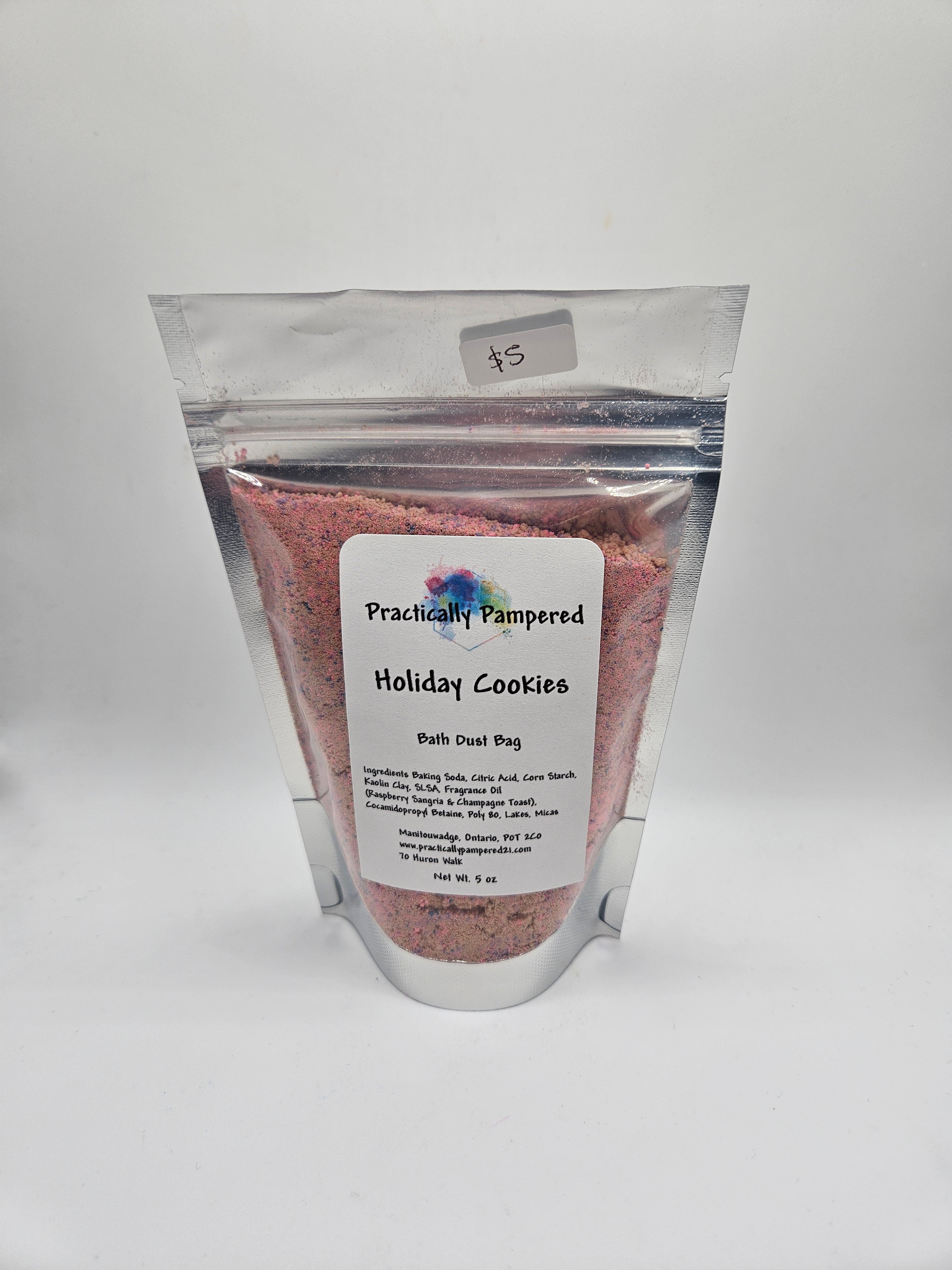 Holiday Cookie Bath Dust 5 oz