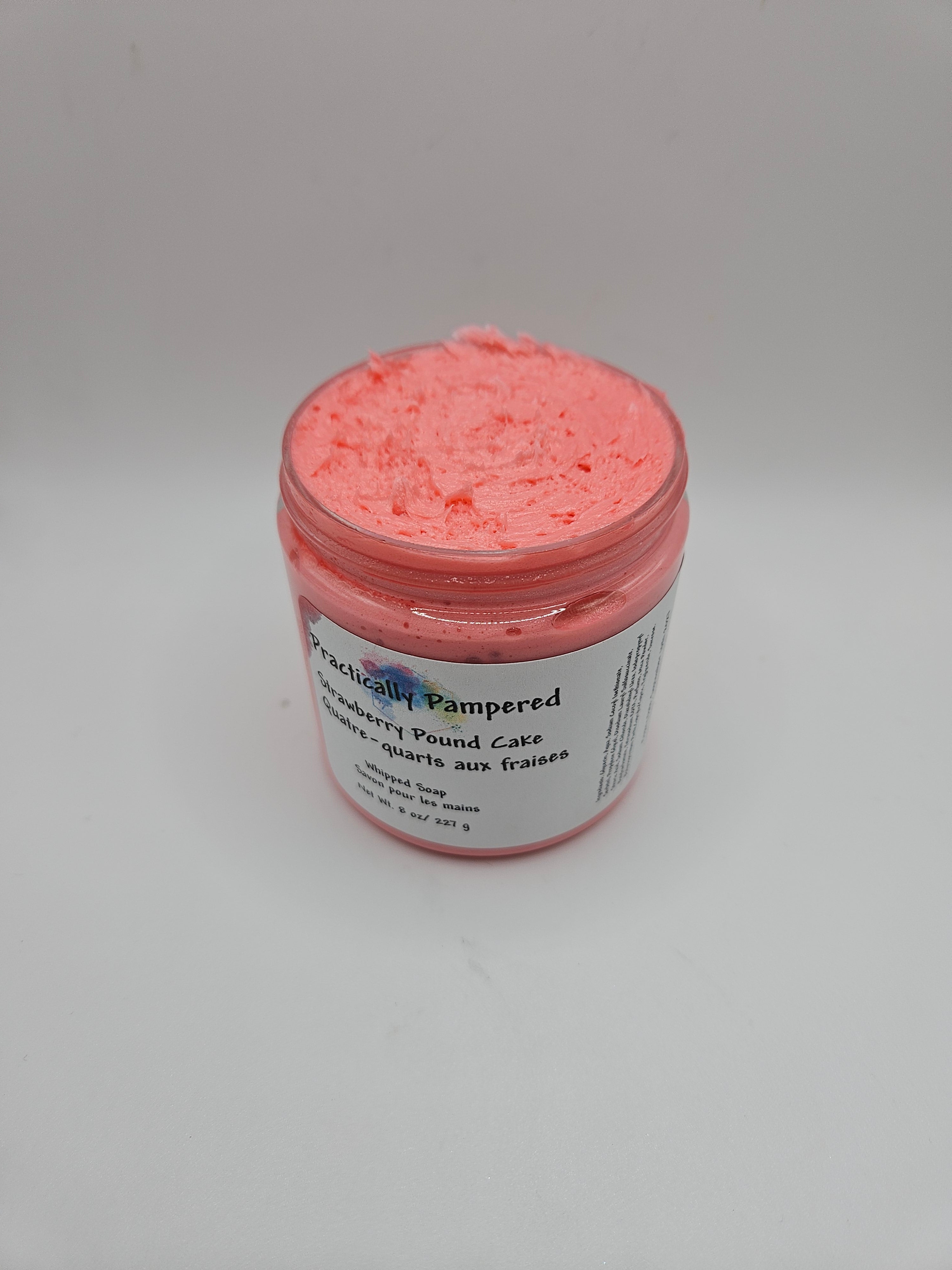Strawberry Pound Cake Whipped Soap