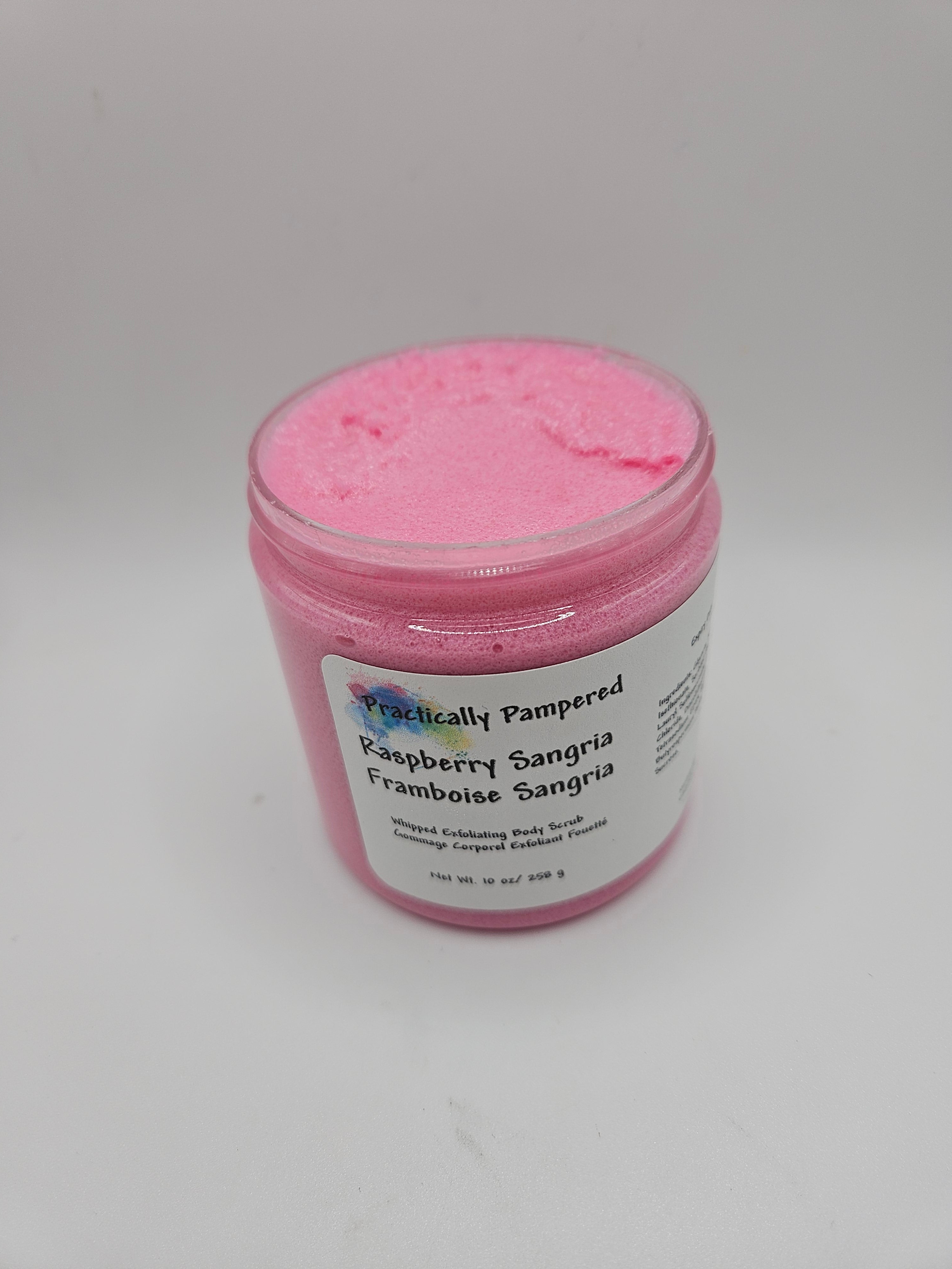 Raspberry Sangria Whipped Exfoliating Body Scrub