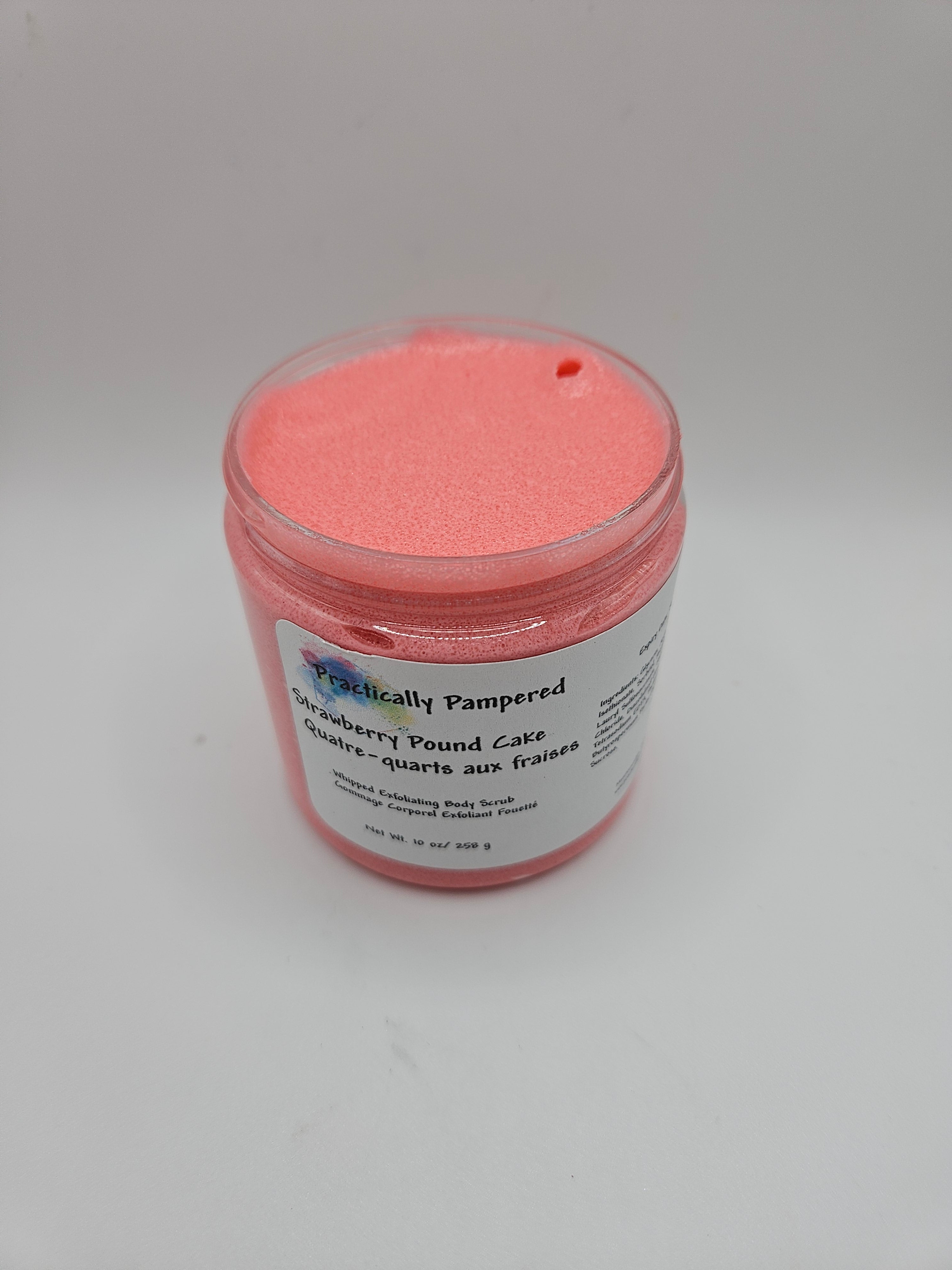 Strawberry Pound Cake Whipped Exfoliating Body Scrub