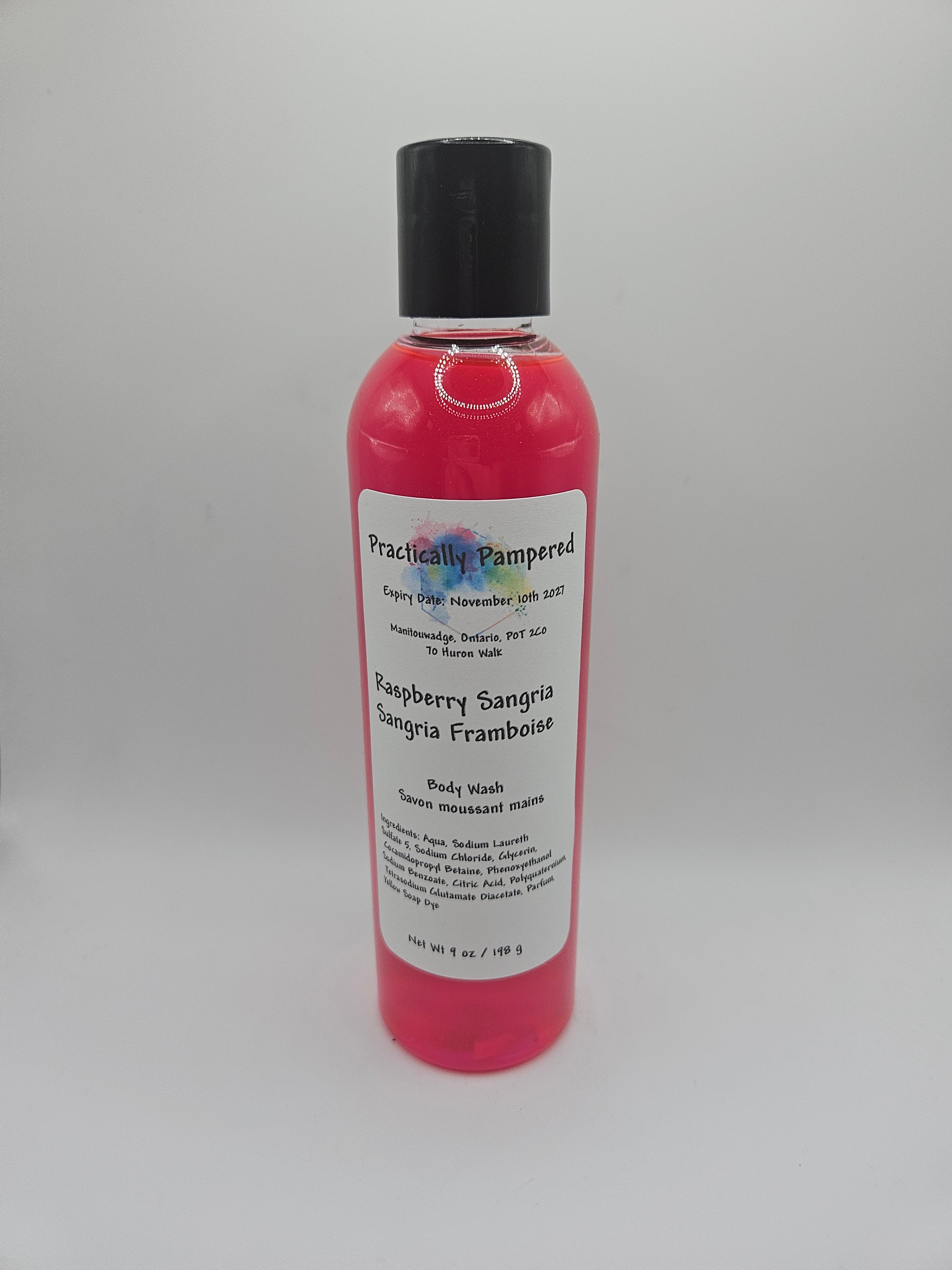 Raspberry Sangria Body Wash