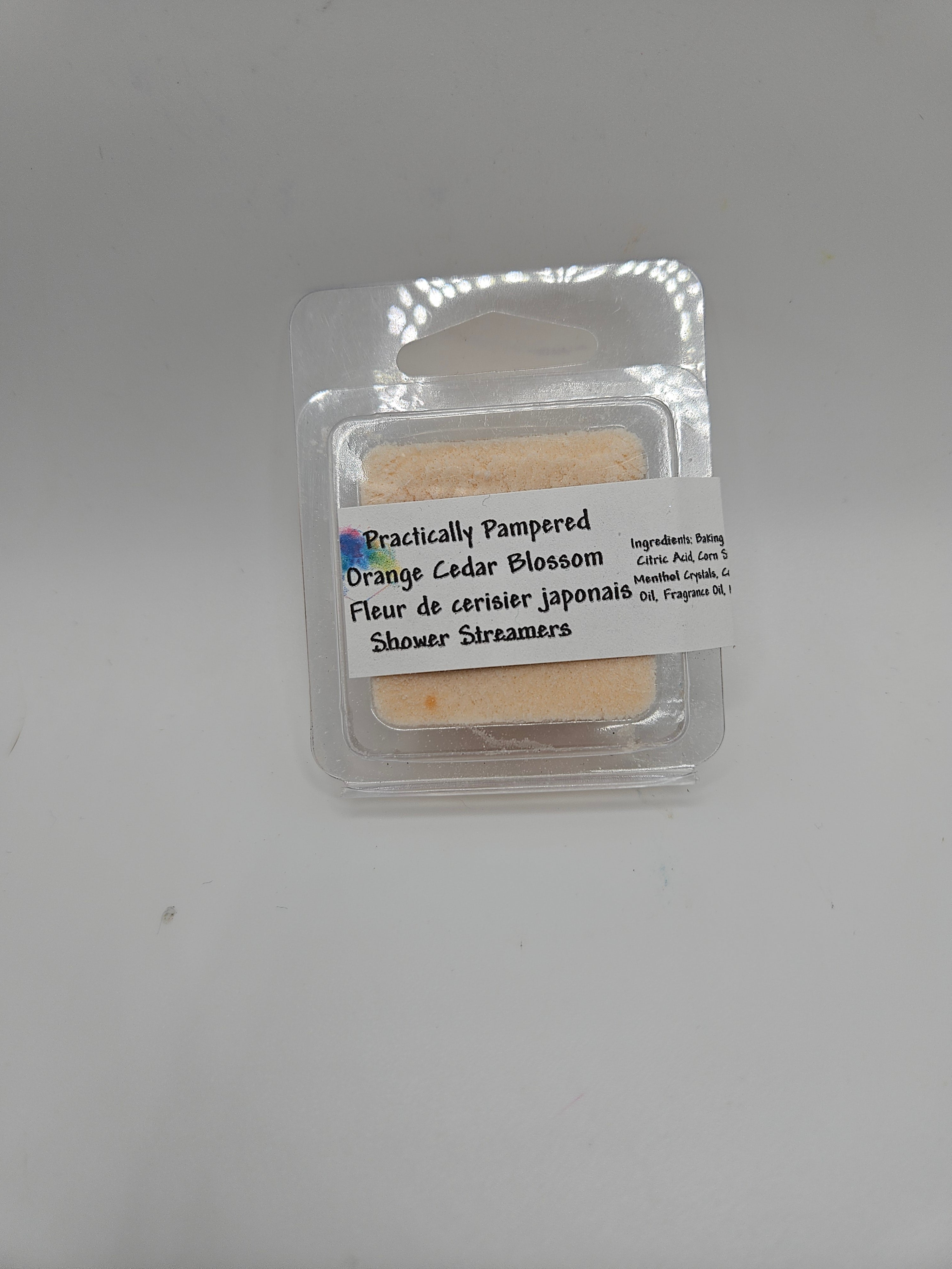 Orange Cedar Blossom Shower Steamer