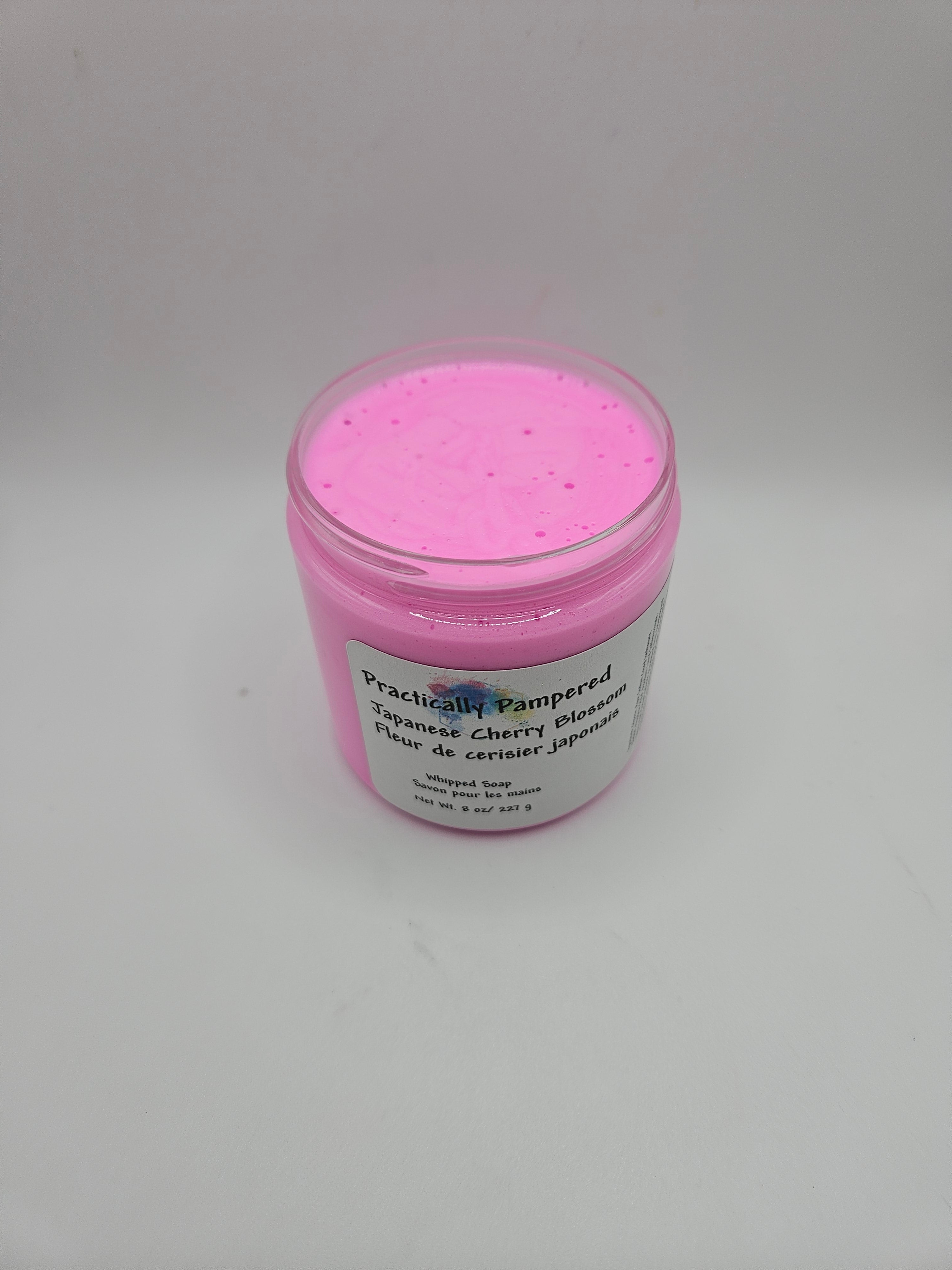 Japanese Cherry Blossom Whipped Soap